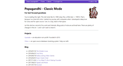 Desktop Screenshot of popagandhi.com